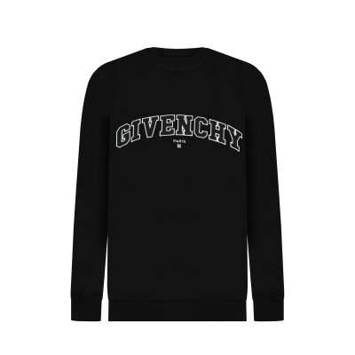 Sweatshirt Black Logo Print