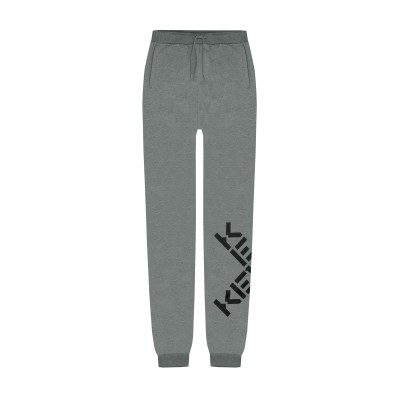 Track Pants Grey Cross Logo Black