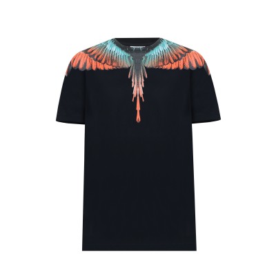 Icon Wings Reguler Tshirt Black Orange