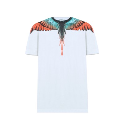 Icon Wings Reguler Tshirt White Orange