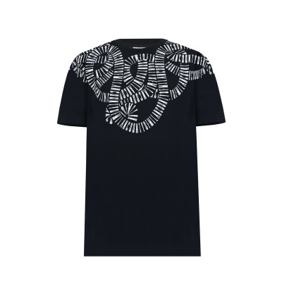 Snake Wings Reguler Tshirt Black White