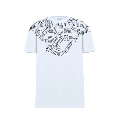 Snake Wings Reguler Tshirt White Black