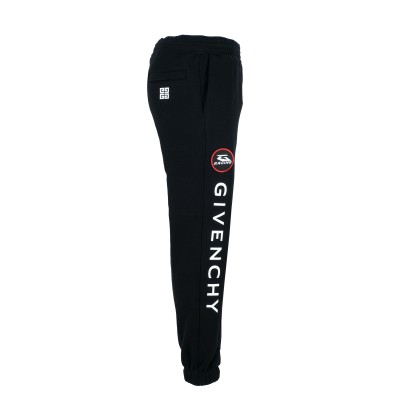 Racing Jogger Pants Black With Logo