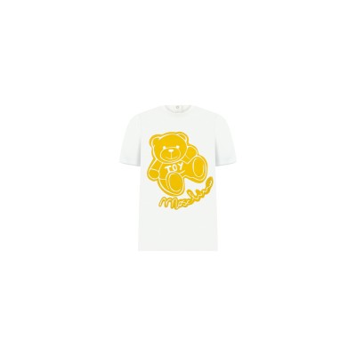 Kids Tshirt Sweet Toy Teddy Bear Optical White