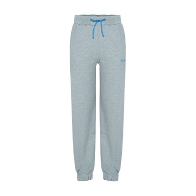 Mix & Match 038 Jogger Pants Grey Logo Blue