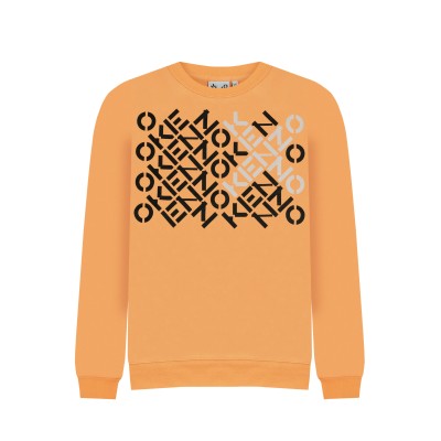 Sweatshirt Sport Monogram Apricot