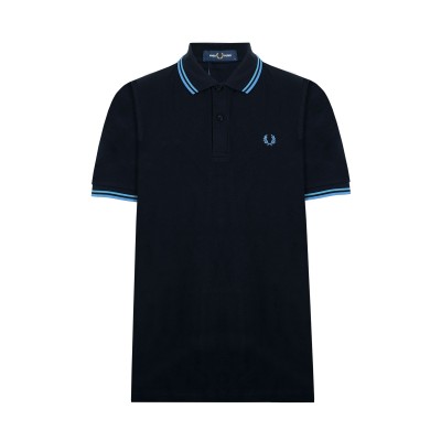 Polo Twin Tipped Navy Blue