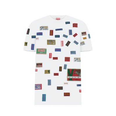 Tshirt Archives Labels Oversize White Multicolor