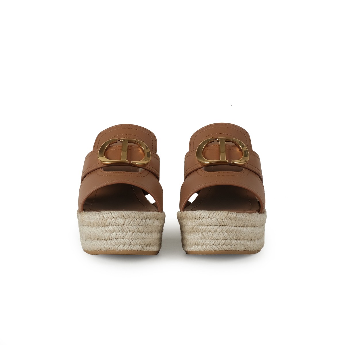DIOR 30 Montaigne ウェッジスライド 36サイズ 30 Montaigne Wedge Slide Black Calfskin | DIOR
