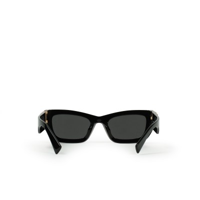 09WS Logo Sunglasses in Black GHW