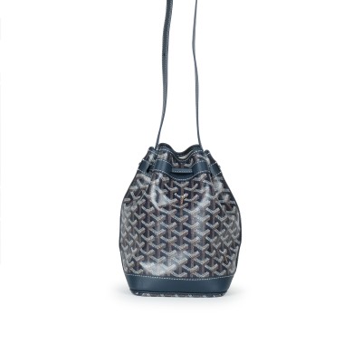 Petit Flot Bucket Bag in Navy Blue