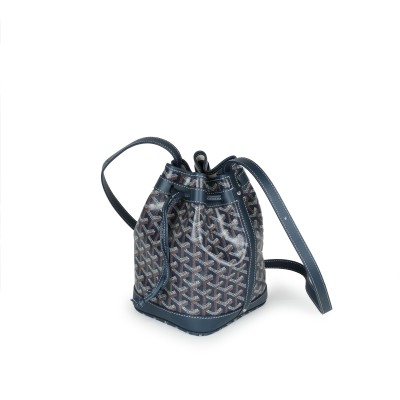 Petit Flot Bucket Bag in Navy Blue