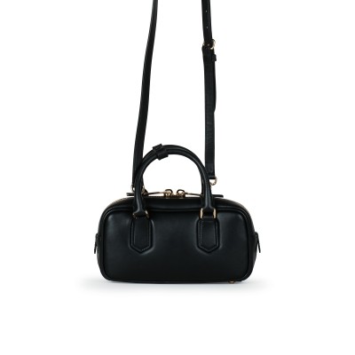 Arcadie Leather Bag in Black