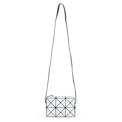 Issey Miyake Cuboid Cross Body Bag in Light Grey