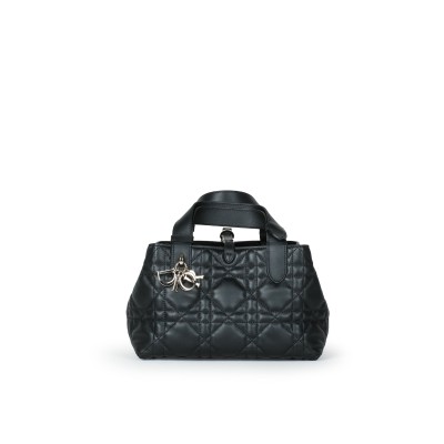 Handbag Toujours Macrocannage Small in Black