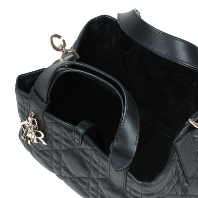 Handbag Toujours Macrocannage Small in Black