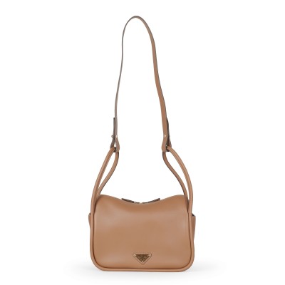 Darling Leather Handbag in Caramel