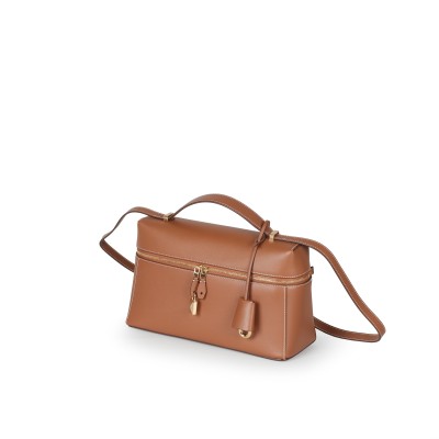 Extra Bag L27 Smooth Calfskin in Warm Tan