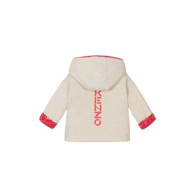 Kids Jacket Reversible Bear Logo Fuschia