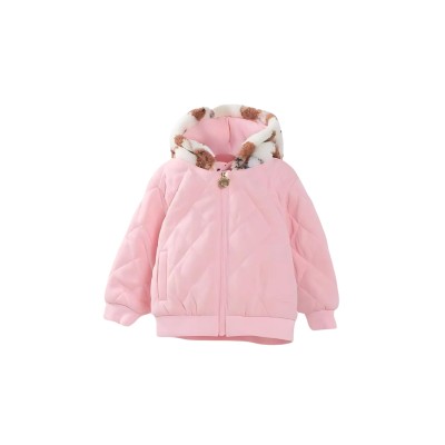 Kids Jacket Toy Bear With Zipper Sugar Rose