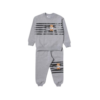 Kids Set Tracksuit Between The Lines Maxi Grey Melange