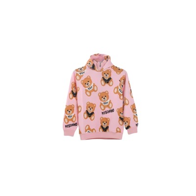 Kids Hoodie Sugar Rose All Over Teddy Bear