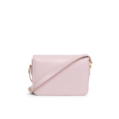 Teen Triomphe Bag In Shiny Calfskin Pastel Pink