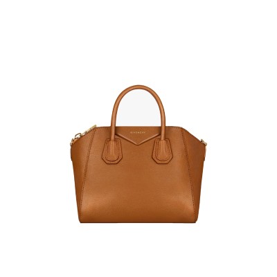 Small Antigona Bag in Soft Tan