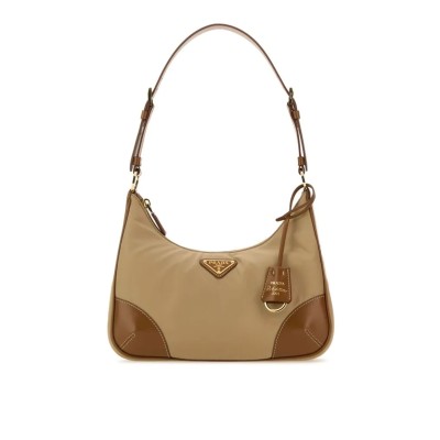 Re-edition 2002 Hobo Shoulder Bag in Camel