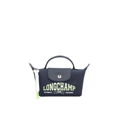 Le Pliage Collection XS Handbag in Navy Canvas