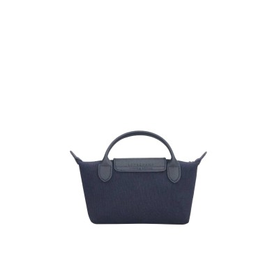 Le Pliage Collection XS Handbag in Navy Canvas