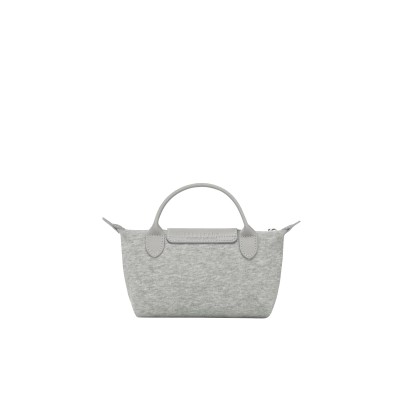 Le Pliage Collection XS Handbag in Grey Canvas