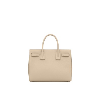 Sac De Jour Nano Grained Leather Light Beige