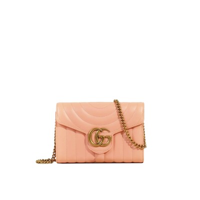 GG Marmont Matelasse Mini Bag in Pink