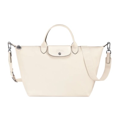 Handbag Le Pliage Xtra L in Ecru Leather