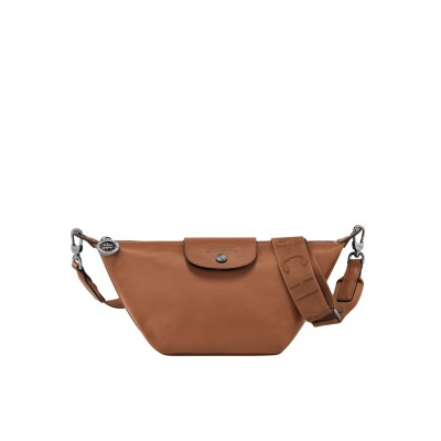 Le Pliage Xtra XS Crossbody Bag in Cognac Leather