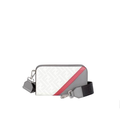 FF Fabric Wallet CrossBody Grey