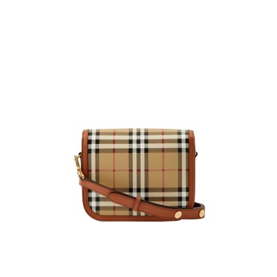 Elizabeth Small Shoulder Bag CheckBrown