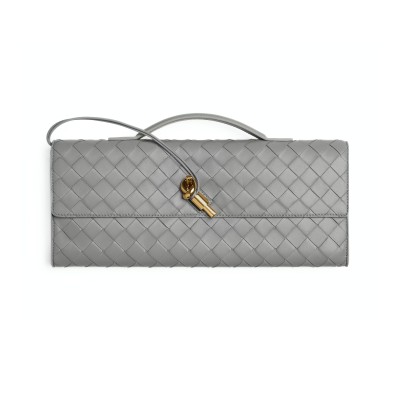 Andiamo Clutch Top Handle in Sterling