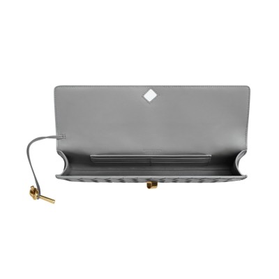 Andiamo Clutch Top Handle in Sterling