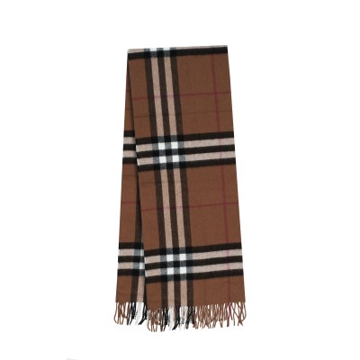 Classic - Check Fringed Scarf