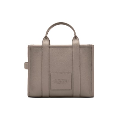 The Leather Medium Tote Bag Cement