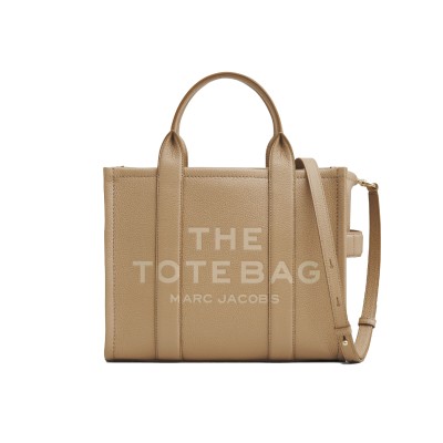 The Leather Medium Tote Bag Camel