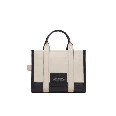 The Colorblock Small Tote Bag Ivory Multi