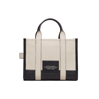 The Colorblock Medium Tote Bag Ivory Multi