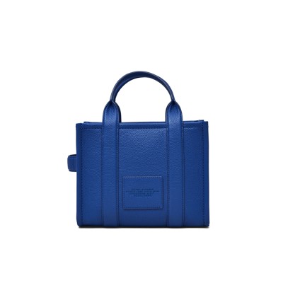 The Leather Small Tote Bag Cobalt