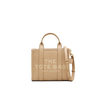 The Leather Micro Tote Bag Camel