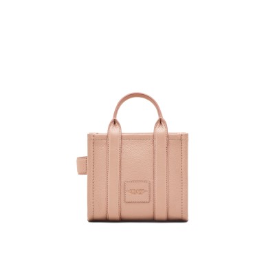 The Leather Micro Tote Bag Rose