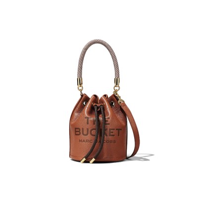 The Leather Bucket Bag Argan Oil