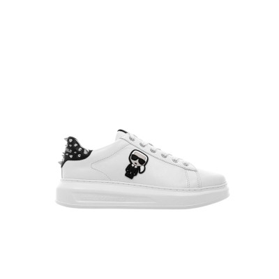 Kapri Karl Ikonic Stud Tab White Black